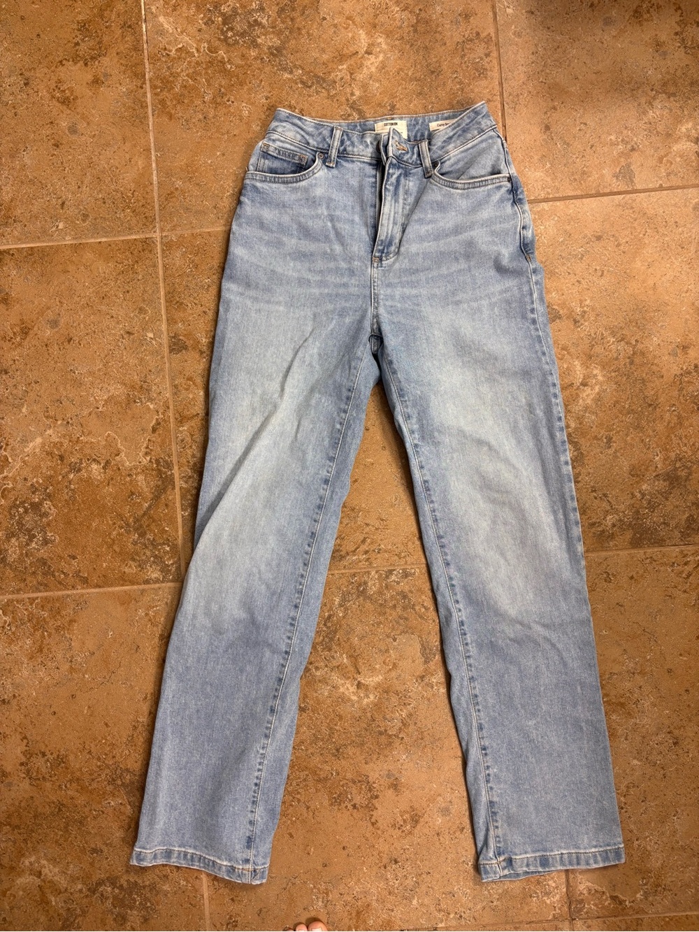 Cotton On Light Blue Straight Leg Women's Jeans